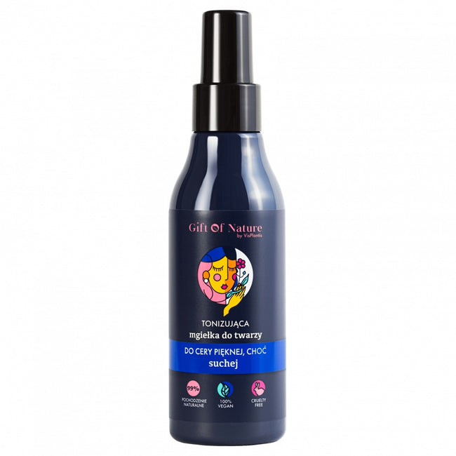 Gift of Nature Tonizująca mgiełka do twarzy do cery suchej 150ml