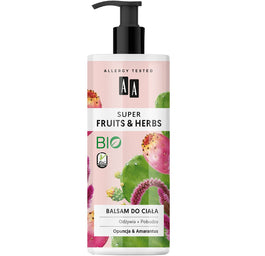 AA Super Fruits & Herbs balsam do ciała Opuncja i Amarantus 500ml