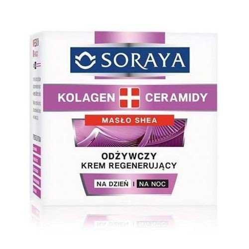 Soraya Kolagen i Ceramidy odżywczy krem regenerujący na dzień i noc 50ml