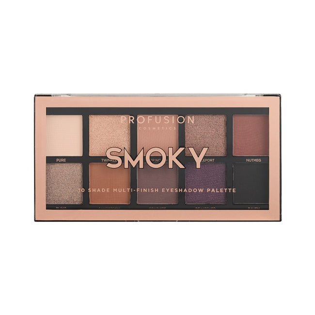 Profusion Smoky Eyeshadow Palette paleta 10 cieni do powiek