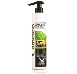 Cameleo Anti Damage szampon keratynowy bez soli do włosów zniszczonych 250ml