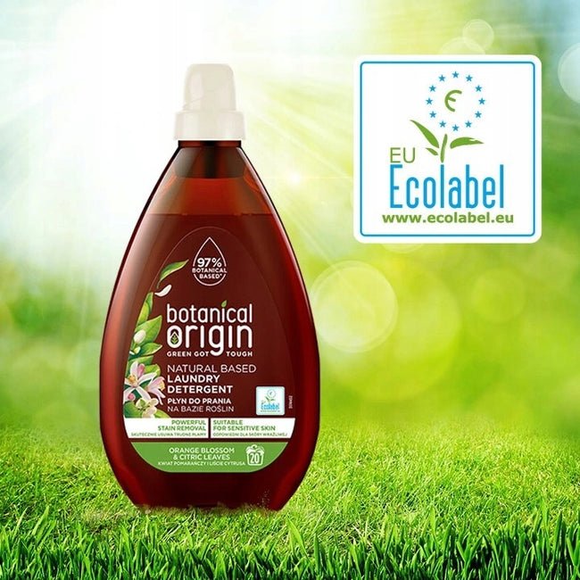 Botanical Origin Płyn do prania na bazie roślin Kwiat Pomarańczy i Liście Cytrusa 900ml