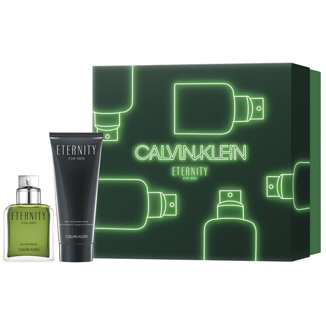 Calvin Klein Eternity for Men zestaw woda perfumowana spray 50ml + żel pod prysznic 100ml