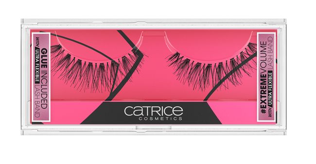 Catrice Lash Couture Instaextreme Volume Lashes zestaw sztuczne rzęsy na pasku + klej 1ml