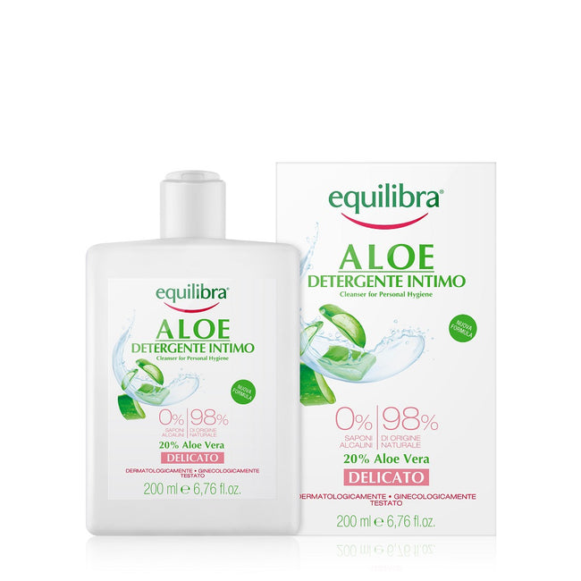 Equilibra Aloe Delicato Cleanser For Personal Hygiene delikatny żel do higieny intymnej 200ml