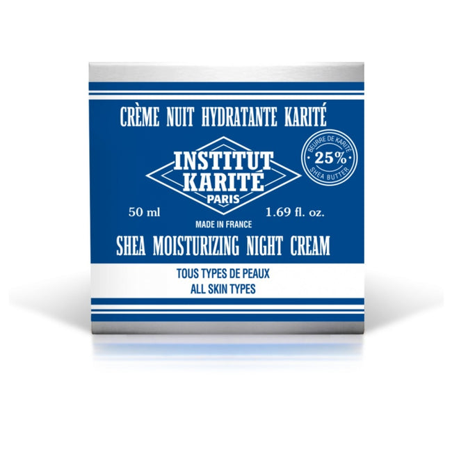 Institut Karite Shea Moisturizing Night Cream krem na noc z masłem Shea wszystkie typy skóry 50ml