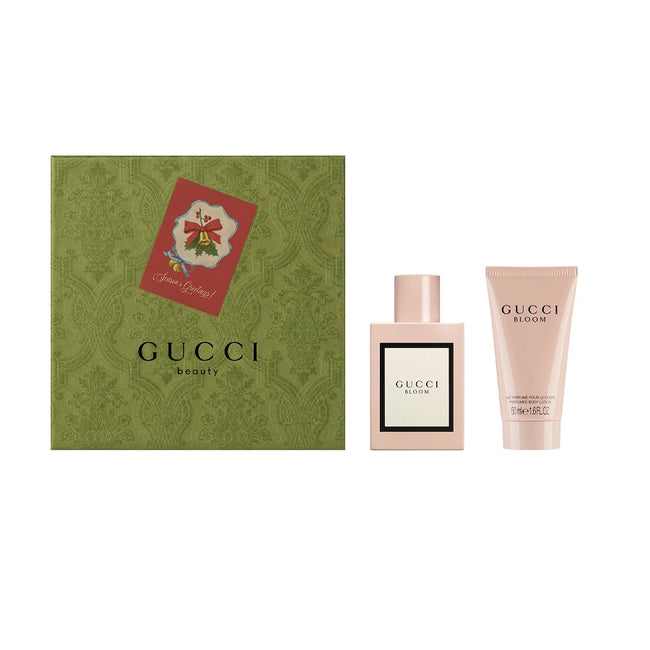 Gucci Bloom zestaw woda perfumowana spray 50ml + balsam do ciała 50ml