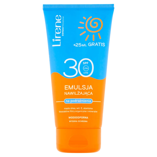 Lirene Sun emulsja nawilżająca na podrażnienia SPF30 175ml