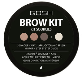 Gosh Brow Kit zestaw do stylizacji brwi 001