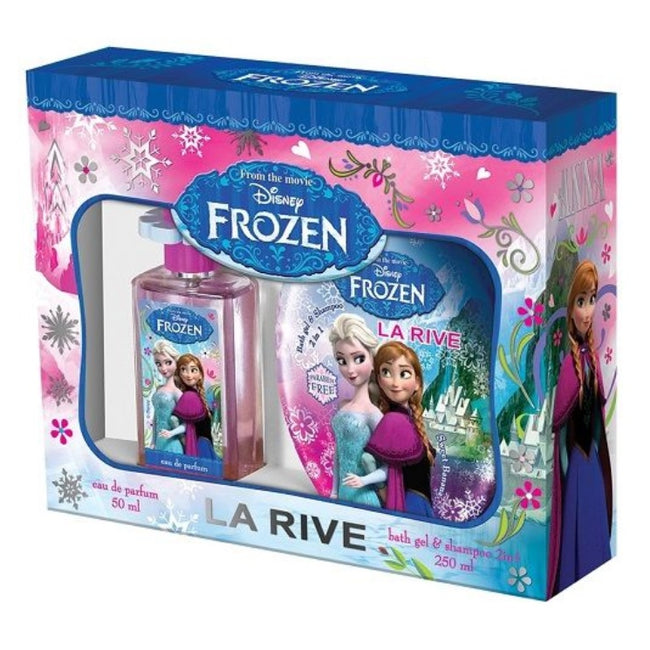 La Rive Disney Frozen zestaw woda perfumowana spray 50ml + szampon i żel pod prysznic 2w1 250ml