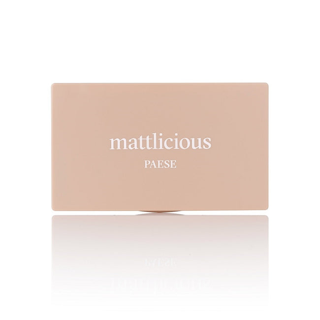 Paese Mattlicious Eyeshadow Palette paleta cieni do powiek 12g