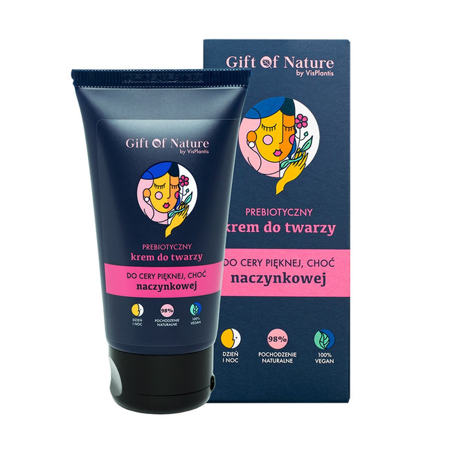 Gift of Nature Prebiotyczny krem do twarzy do cery naczynkowej 50ml