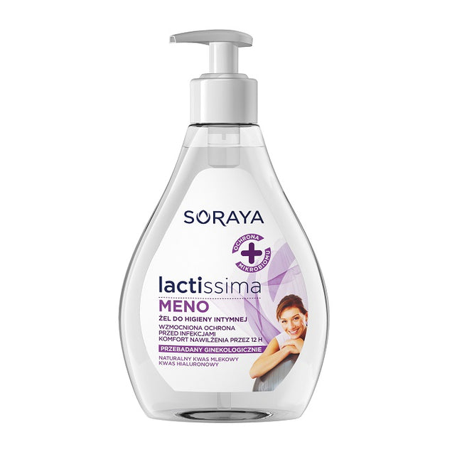 Soraya Lactissima Meno żel do higieny intymnej dla kobiet w okresie menopauzy 300ml