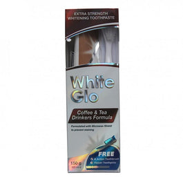 White Glo Coffee & Tea Drinkers Formula wybielająca pasta do zębów dla osób regularnie pijących kawę i herbatę 100ml + szczoteczka