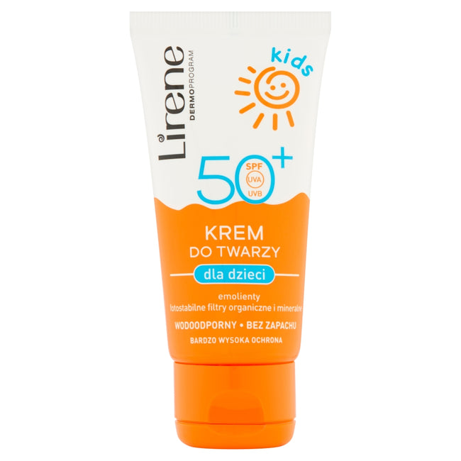 Lirene Sun Kids SPF50 krem do twarzy dla dzieci 50ml