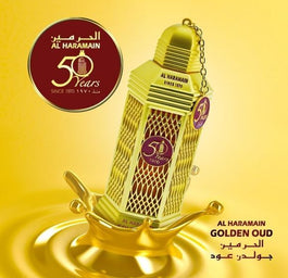 Al Haramain Golden Oud Unisex woda perfumowana spray 100ml
