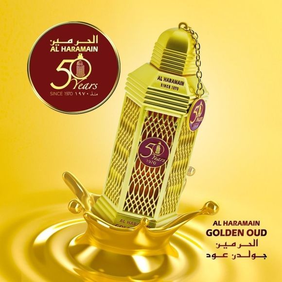 Al Haramain Golden Oud Unisex woda perfumowana spray 100ml