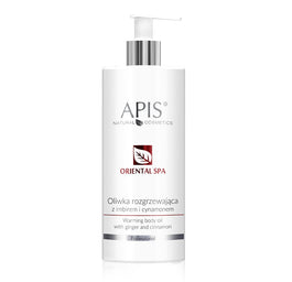 APIS Oriental Spa oliwka rozgrzewająca z imbirem i cynamonem 500ml