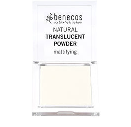 Benecos Natural Translucent Mattifying Powder naturalny transparentny puder matujący Mission Invisible 6.5g