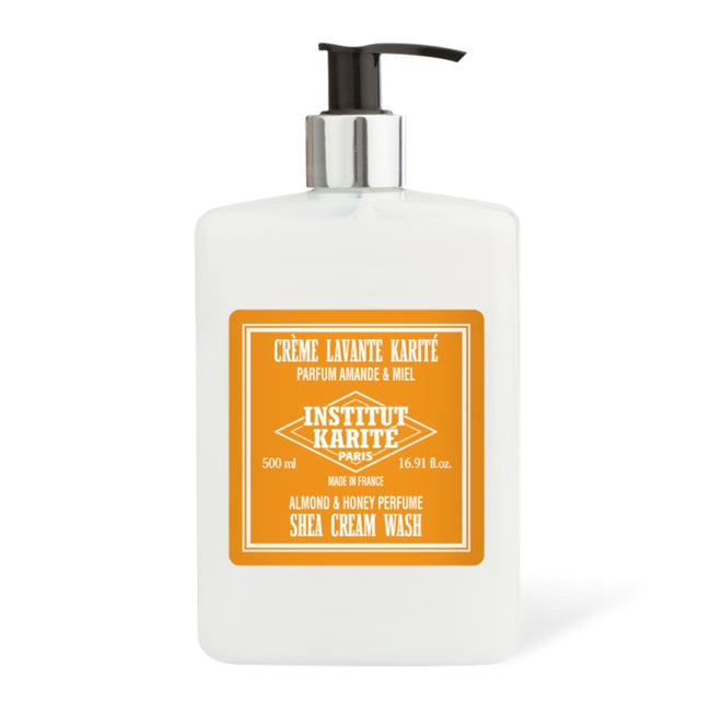 Institut Karite Shea Cream Wash kremowe mleczko pod prysznic z masłem Shea Miód i Migdały 500ml