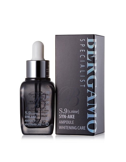 BERGAMO S.9 SYN-AKE Ampoule Whitening Care serum do twarzy z jadem węża 30ml