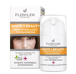 Floslek White & Beauty krem wybielający przebarwienia 50ml