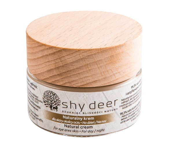 Shy Deer Natural Cream naturalny krem dla skóry okolicy oczu 30ml