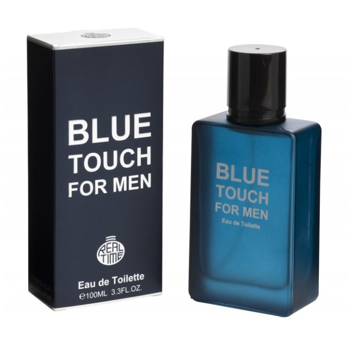 real time blue touch for men