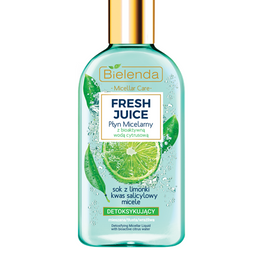 Bielenda Fresh Juice płyn micelarny detoksykujący z wodą cytrusową Limonka 500ml