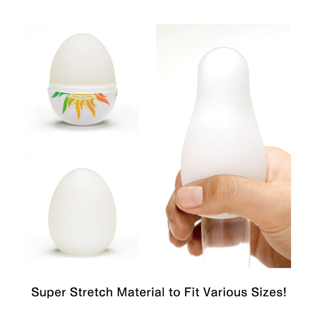 TENGA Egg Shiny Pride Edition jednorazowy masturbator w kształcie jajka