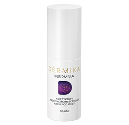 Dermika Insomnia 50-60+ księżycowy przeciwzmarszczkowy krem pod oczy na noc 15ml