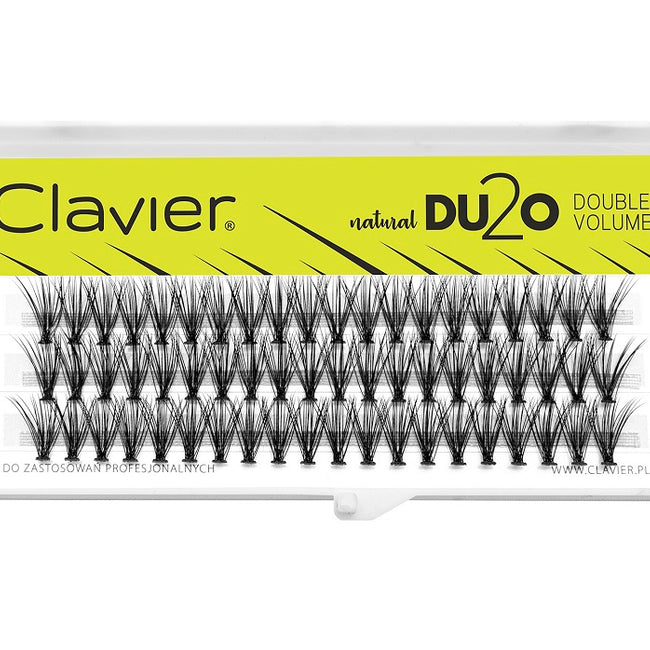 Clavier DU2O Double Volume kępki rzęs 10mm