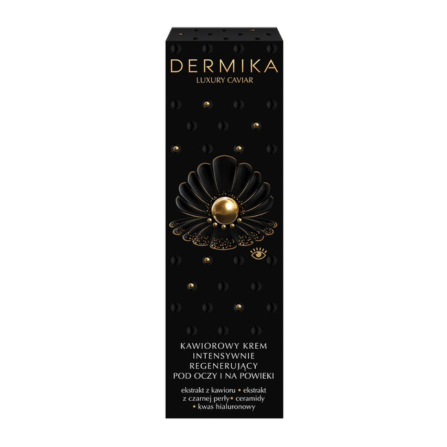 Dermika Luxury Caviar kawiorowy krem intensywnie regenerujący pod oczy i na powieki 15ml