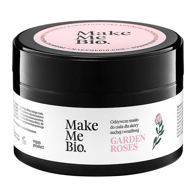 Make Me Bio Garden Roses odżywcze masło do ciała dla skóry suchej i wrażliwej 230ml