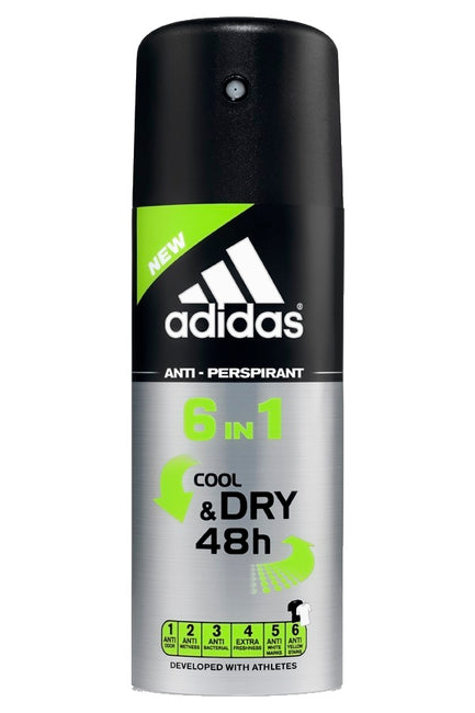 Adidas 6in1 Cool & Dry dezodorant spray 150ml