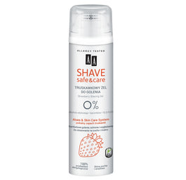 AA Shave Safe&Care żel do golenia Strawberry 200ml
