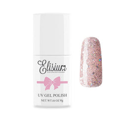 Elisium UV Gel Polish lakier hybrydowy do paznokci 078 Elegant Gold 9g