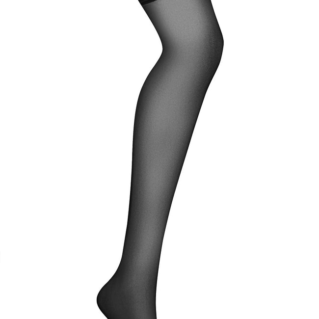 Obsessive S800 Stockings pończochy Czarne S/M