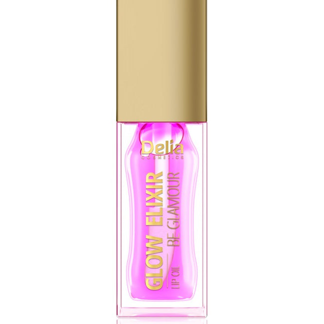 Delia Be Glamour Glow Elixir Lip Oil pielęgnujący olejek do ust 01 Sweet 8ml