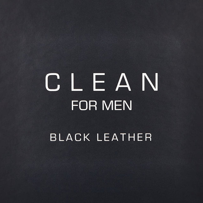 Clean For Men Black Leather zestaw woda toaletowa spray 100ml + dezodorant sztyft 75g