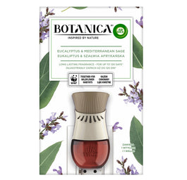 Air Wick Botanica elektryczny odświeżacz powietrza Eukaliptus & Szałwia Afrykańska 19ml