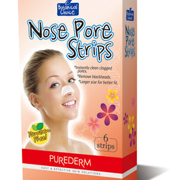 Purederm Nose Pore Strips oczyszczające plastry na nos 6szt.