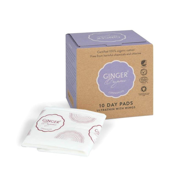 Ginger Organic Podpaski na dzień 10szt