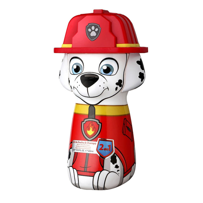 Air-Val Paw Patrol 2in1 Shower Gel & Shampoo 2D żel pod prysznic i szampon dla dzieci Marshall 400ml