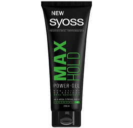 Syoss Max Hold Gel żel do włosów Mega Strong Hold 250ml