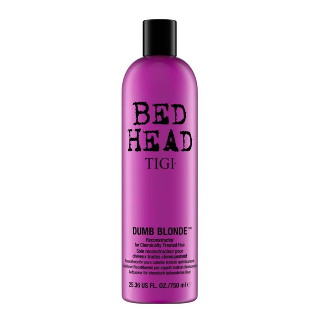 Tigi Bed Head Dumb Blonde Reconstructor odbudowująca odżywka do włosów blond zniszczonych zabiegami chemicznymi 750ml