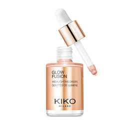 KIKO Milano Glow Fusion Highlighting Drops metaliczny rozświetlacz do twarzy w płynie 02 Sweet Dreams 10ml