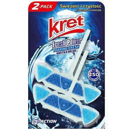 Kret Fresh Power zawieszka do WC Marine Fresh 2x40g