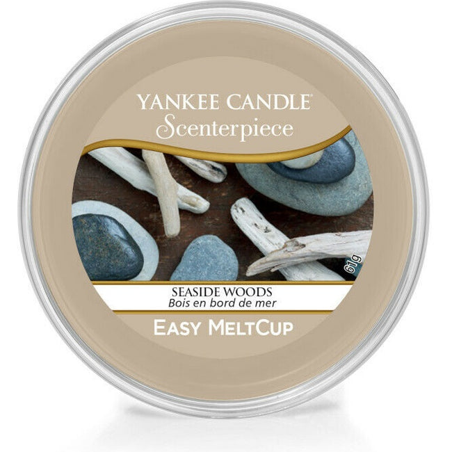 Yankee Candle Scenterpiece Easy Melt Cup wosk do elektrycznego kominka Seaside Woods 61g