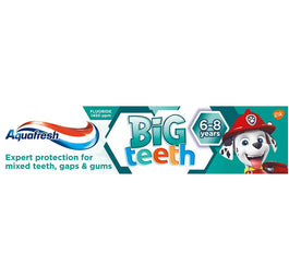 Aquafresh Big Teeth pasta do zębów Psi Patrol 50ml